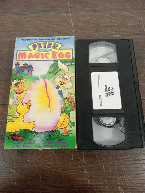Exploring the Visual Delights of Peter and the Magical Egg (VHS Edition)